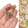 4 Colors Girls Toys Doll Bags Accessories Diy Dolls Buckles Pattern Belt Buttons Tri-glide Buckle