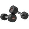 Dumbbells Weights Set with 12-Sided Shape and Non-Slip Grip for Men Women Home Gym Workout, 2 x 4kg