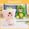 Strawberry Cat Dinosaur Plush Toy Doll Pp Cotton Filling Collectors Children