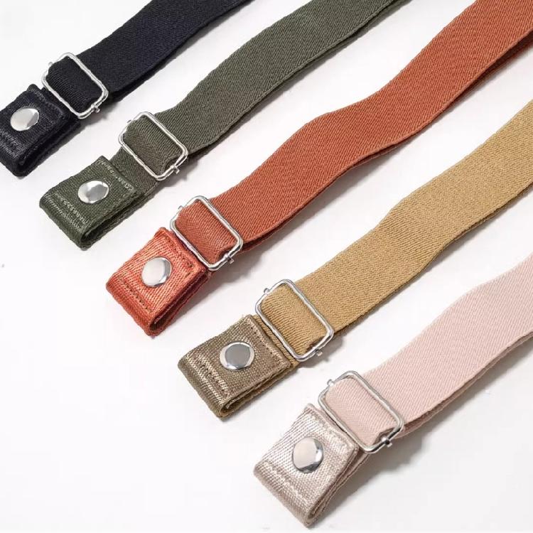 Adjustable Pants Belt Simple Elastic Waist Belt Casual Formal Waist Shaper Band