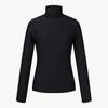 DESCENTE GOLF Women'S High-Neck Ribbed T-Shirt