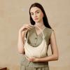 Baseball Underarm Bag, Women's Niche Retro Crescent-shaped Single-shoulder Crossbody Bag, Leather Women's Bag