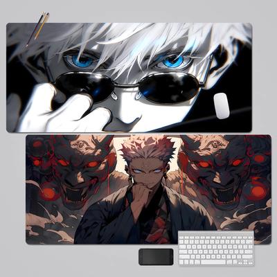 Alfombrilla de ratón Hot Anime Jujutsu Kaisen Pad para chico Goma natural Alfombrilla de ratón para juegos Esterilla de escritorio Tamaño Para Gaming World Of Tanks CS GO Zelda