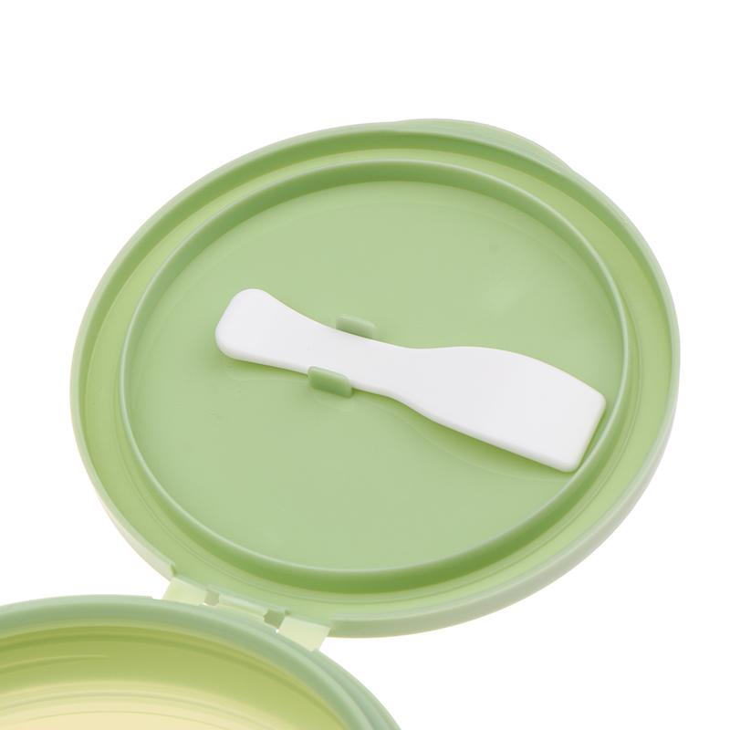 200G Plastik Krem Kavanozu Pp Yüz Kremi Kavanozu Doldurulabilir Losyon Krem Şişesi Kapaklı Geniş Ağızlı Diş Tozu Kutusu Kaşıklı