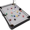 Large Indoor Fiber Pool Table for Kids: Parent-Child Interactive Game for Small Families