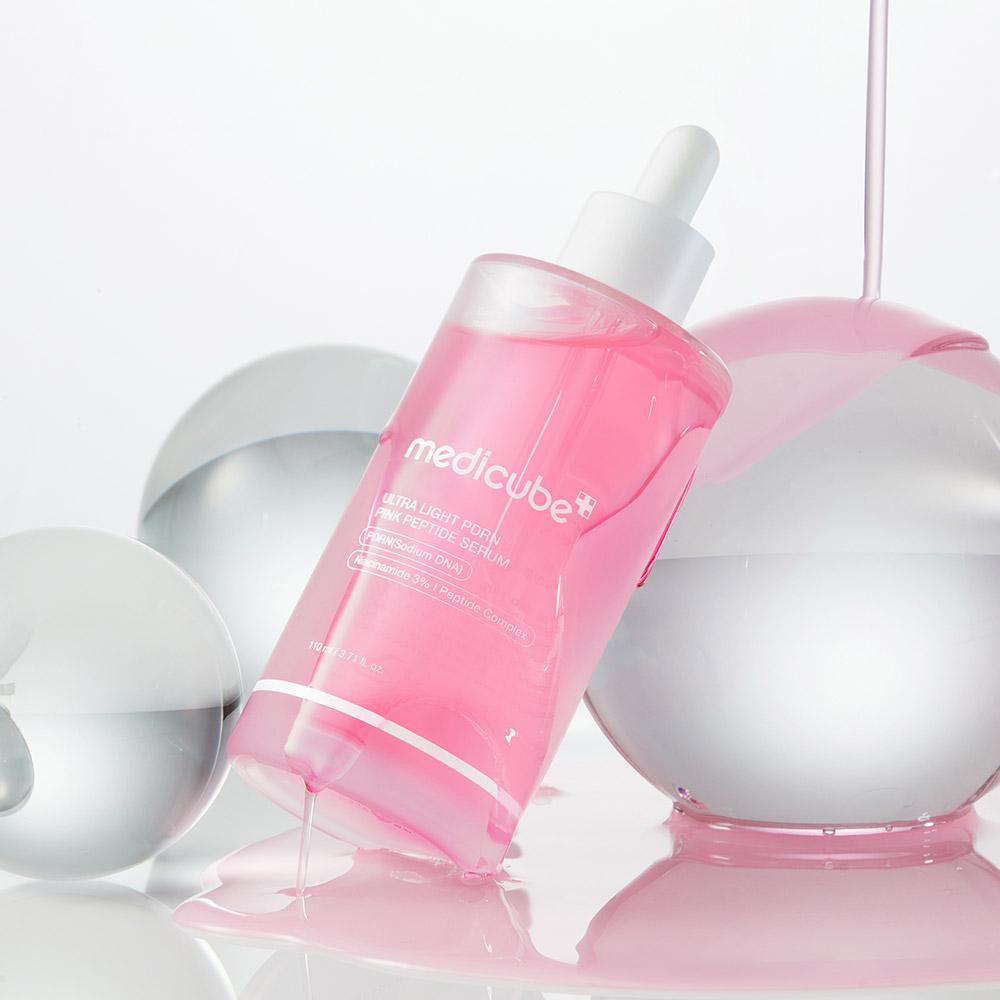Medicube Ultra Light PDRN Pink Peptide Ampoule Duo (110ml X 2)