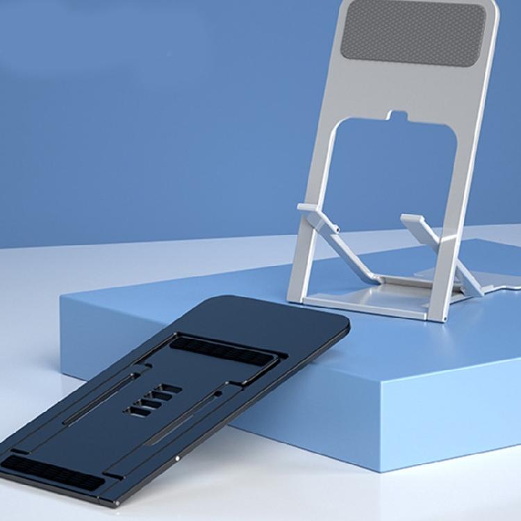 Ergonomic Adjustable Holder for Smartphones Tablets ABS Plastic Lightweight Portable for 4-13 Inch Devices Travel Office