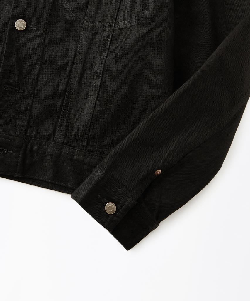 Outstanding 50S Western Rider Selvedge Jacket_Black