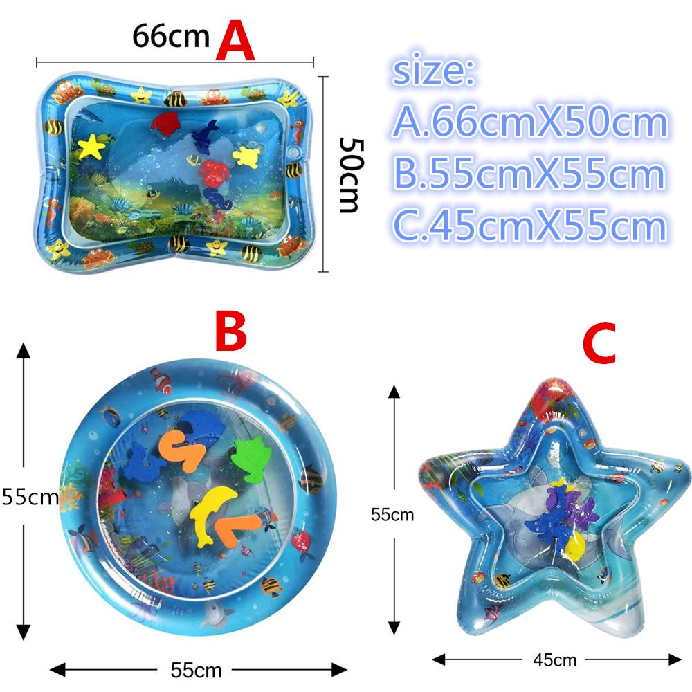 Water Mat Kids Inflatable Water Mat Infants & Toddlers Baby Play Center Mat