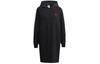 Originals Long Sleeved Dresses Women's Black Hooded Moderate Mid Length GN4743