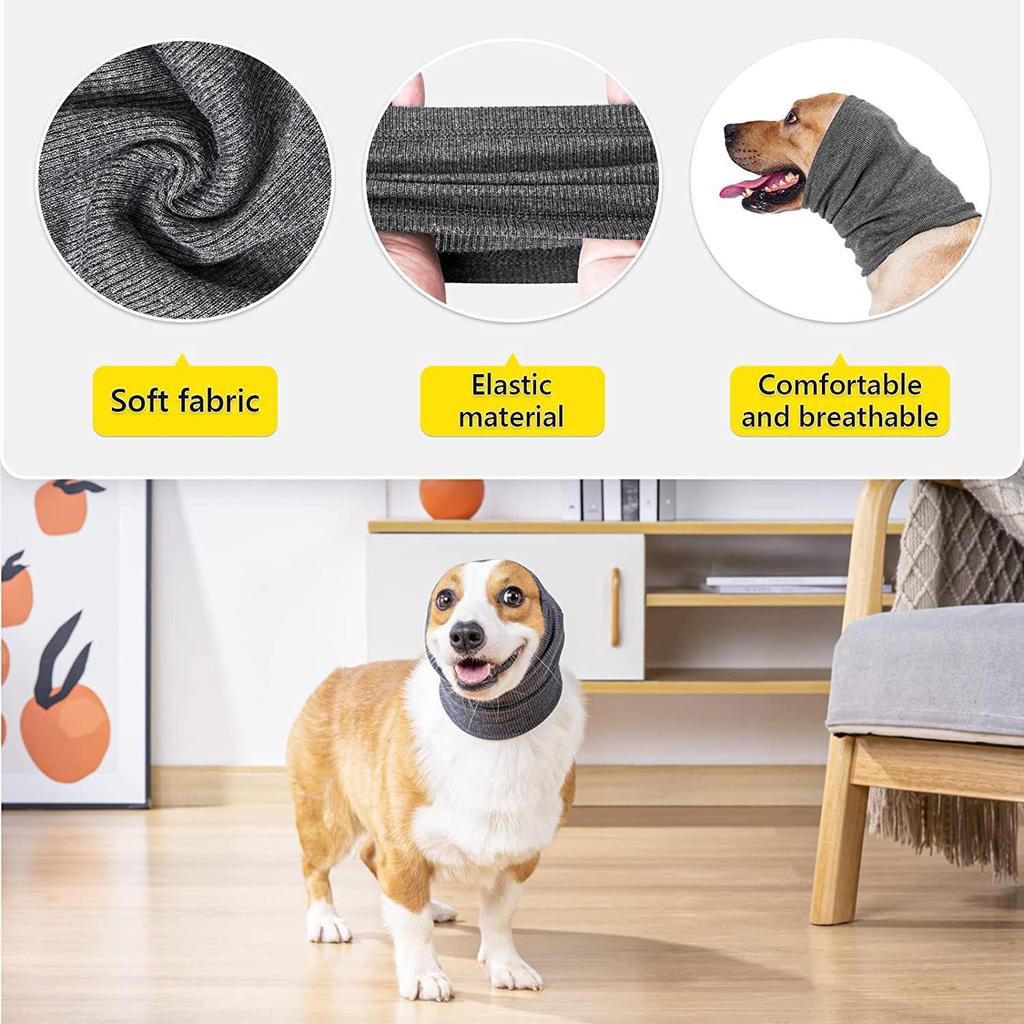 Noise-Cancelling Dog Earmuffs: Soothing, Thickened, Warm Anti-Freeze Pet Headgear