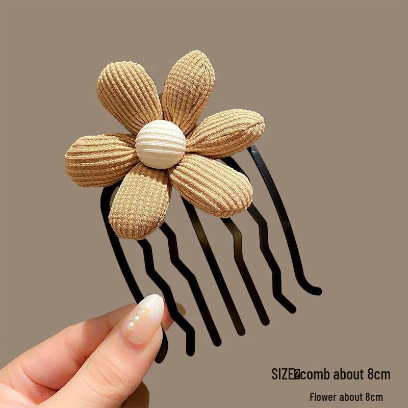 U-Shaped Bow Hairpin & Bun Maker Comb for Women