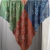 Winter Fashion 130Cm Square Leopard Floral Thick Viscose Shawl Scarf Lady High Quality Wrap Pashmina Stole Bufandas Muslim Hijab
