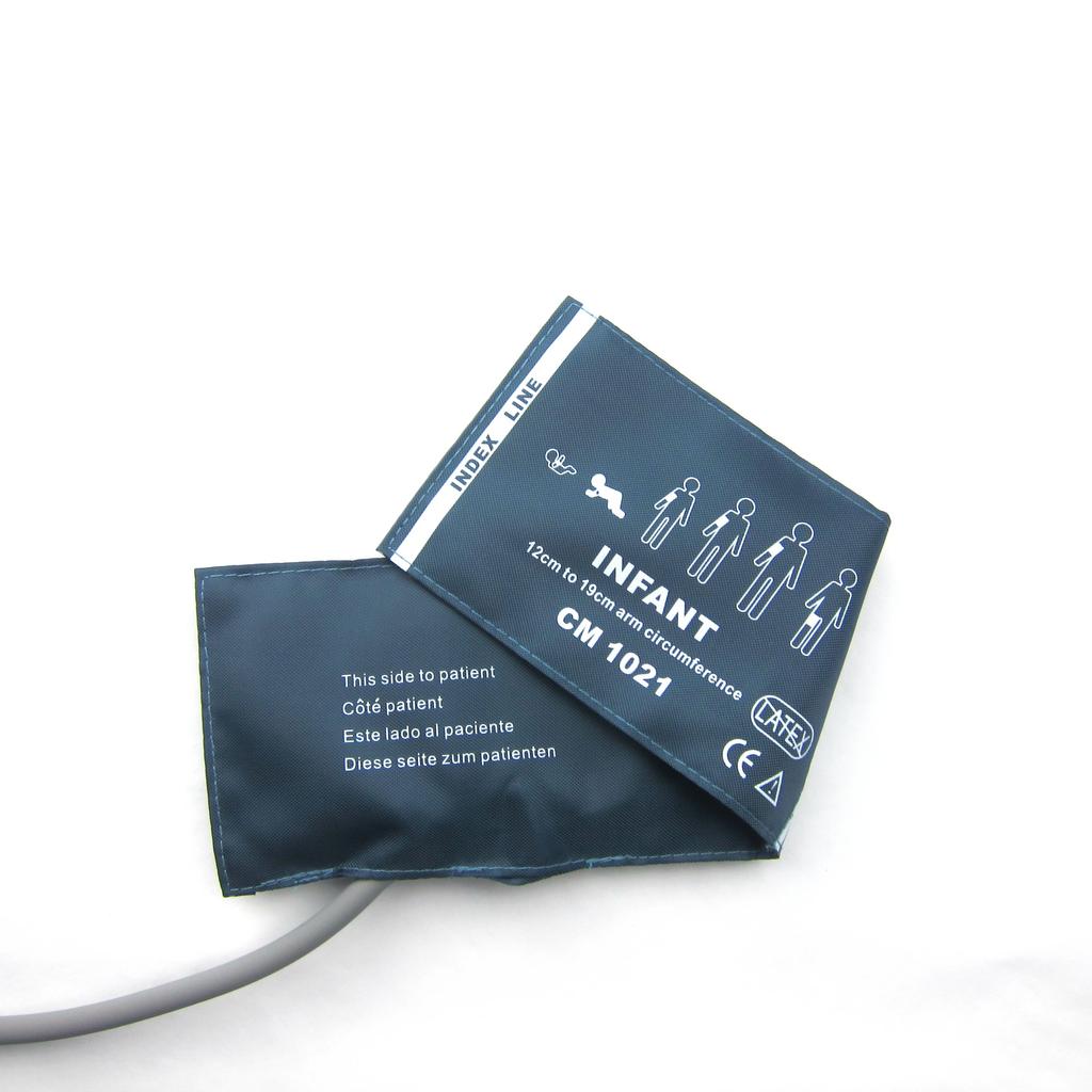 Hochwertige austauschbare Blutdruckmanschette, Armumfang 12–19 cm, Zubehör für Krankenhausmonitore(CM-1021S-01)