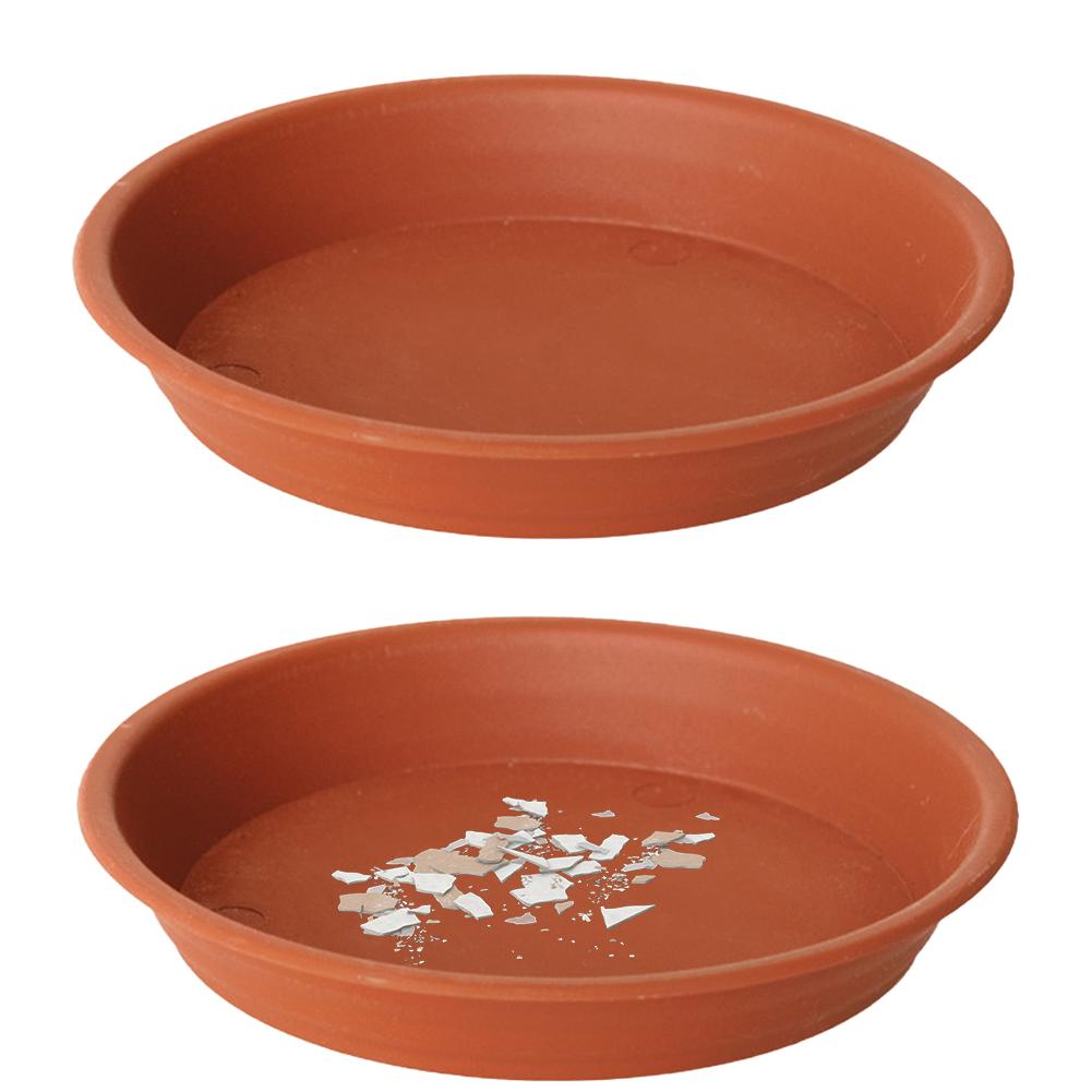 5PCS Plastic Plant Pot Saucer Drip Trays Saucers Indoor Outdoor Round Flower Pot Trays 28cm Flowerpot Trays Home Garden Supplies