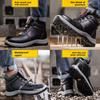 Men's Safety Shoes Winter Boots Men Women Boots Anti-smash Thickened Warm Working Shoes Protection Breathable Work Shoes37-45