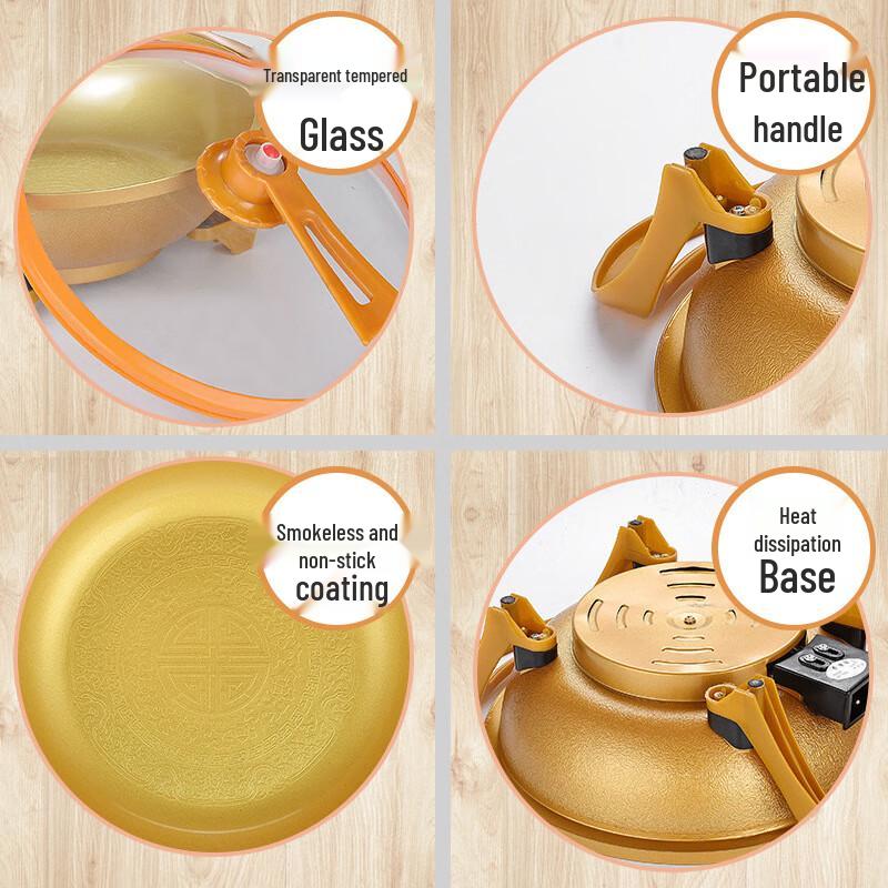 Multi-functional Non-stick Electric Cooking Pot