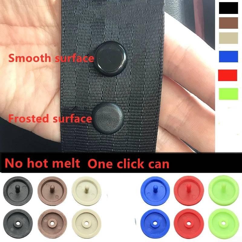 💰Kaufe Seat Belt Button Buckle 10 Pairs Antislip Buttons Retainer zum