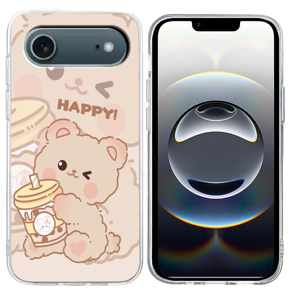 Pro iPhone 17 Air Pouzdro Měkké TPU Vzorový Tisk Kryt na Telefon