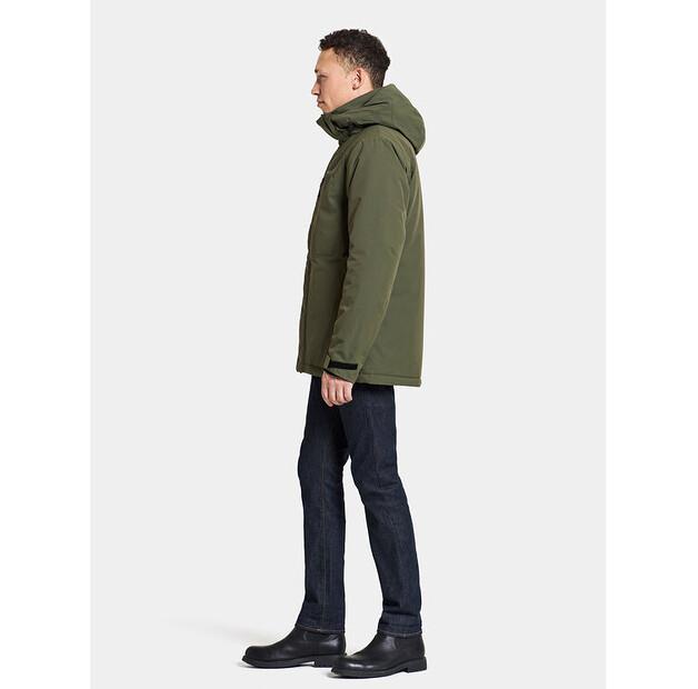 Winter Jacket Didriksons Stefan Usx Jkt 505041 Green Regular Fit