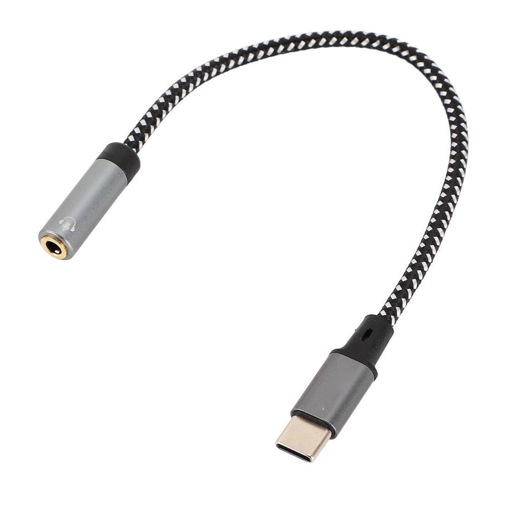 Professional USB Type C To 3.5mm Headphone Jack Adapter for Galaxy S24 S23 S22 S21 Ultra Tablet