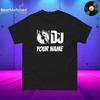 Personalised DJ Vinyl T-Shirt – Custom Music Tee for DJs & Fans
