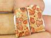 Natural Poppy Jasper Matched Pair Fancy Cabochon Loose Gemstone 11X21X04 MM SK-151