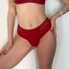 Women Sexy Seamless Perspective Panties Briefs Female Underpants G-string Solid Color Thongs Intimates Lingerie for Women