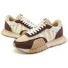 Kappa Retro Fabric Synthetic Leather Two-Layer Cowhide Non-Slip Wear-Resistant Lightweight Low-Top Running Shoes Unisex sneaker K0DX5MM08F-602