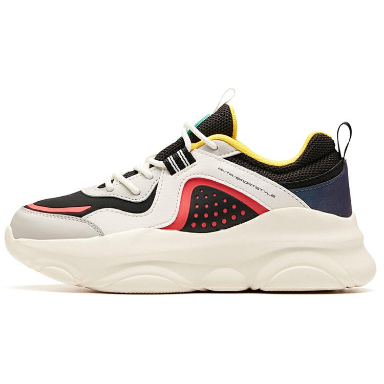 

ANTA Casual Shoes Women s Low top Black White 122018886-4 39
