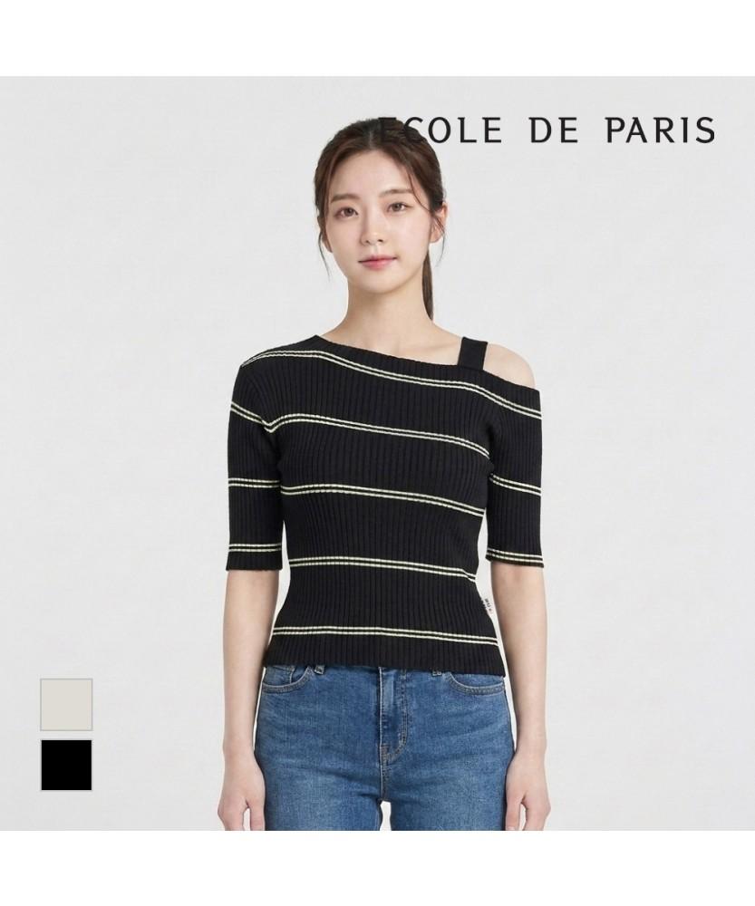 ECOLEDEPARIS Slim Design Asymmetrical Knit_Rb35Kkcm36Z