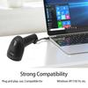 1D Barcode Scanner USB Wired Connection CCD Scanning Head for Paper and Screen Codes Compatible with Windows Android