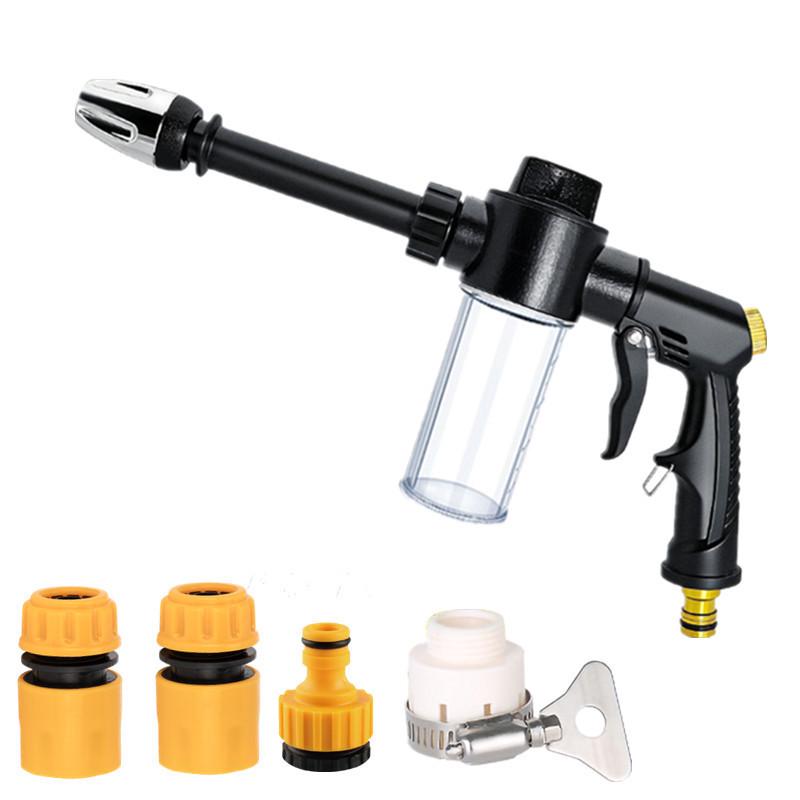 High-Pressure Black Foam Spray Gun for Watering and Car Wash