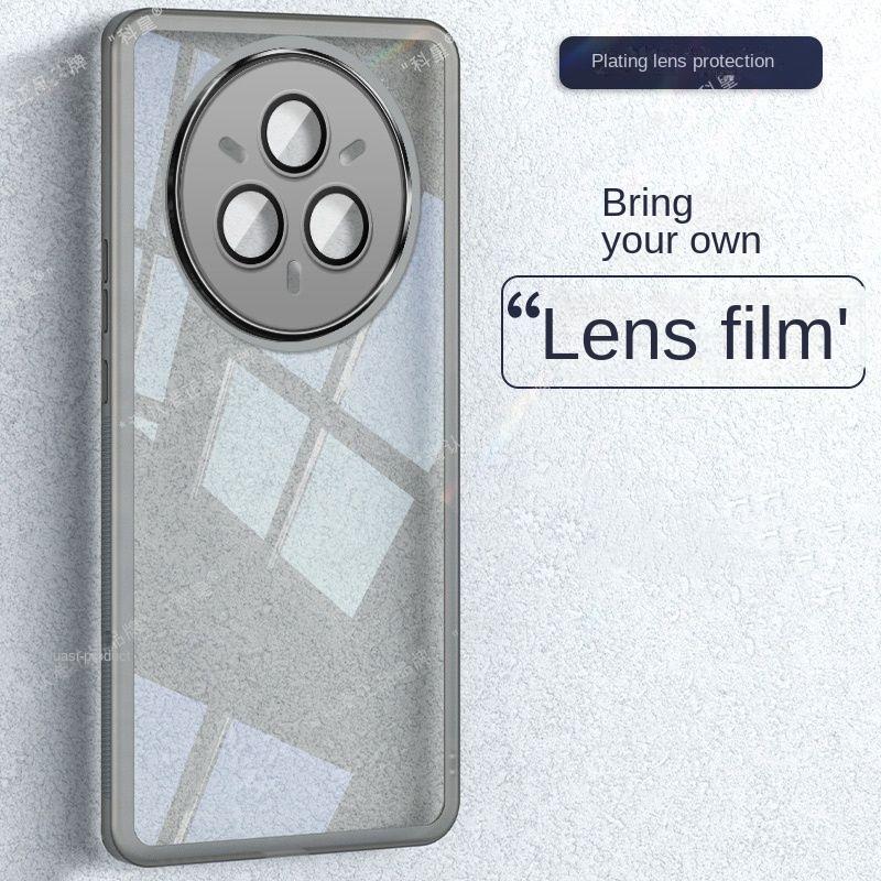 

Для OPPO Realme 14 Pro Plus 14X Чехол Мягкий TPU прозрачный Защитный чехол для объектива Задняя крышка Чехол для телефона Для Realme 14Pro Plus Чехол для телефона For Realme14Pro Plus