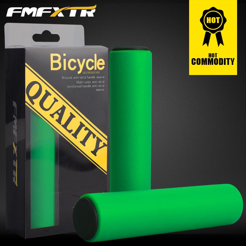 1Pair Bicycle Handlebar Grips Cover Outdoor MTB Mountain Bike Cycling Bicycle Silicone Anti-slip Handlebar Soft Grips