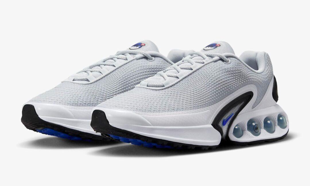 DV3337-005 Nike Air Max DN Pure Platinum Hyper Royal White Black (Men s) 8.5