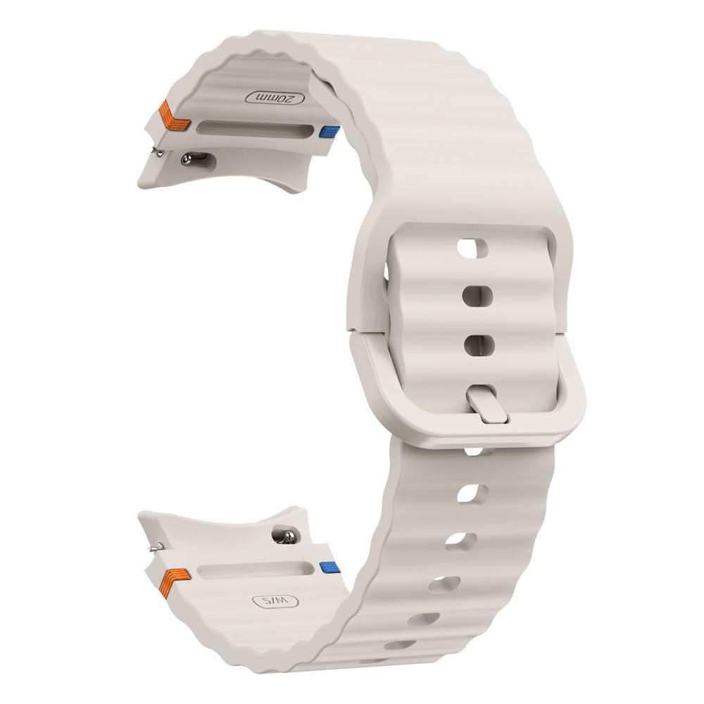 Replacement Strap For Samsung Galaxy Watch 7/6/5/4/FE 44mm 40mm Strap Silicone Watchbands Correa For Galaxy Watch 7 Bracelet