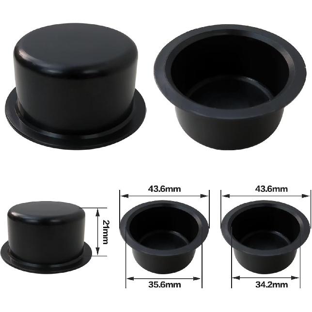 38641 Tailgate Hinge Pivot Bushing Insert Kit Left and Right for Ford Ranger: 1993, 1994, 1995, 1996, 1997, 1998, 1999