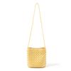 Fashionable Sheepskin Bag for Women New Genuine Leather Women's Bag Woven Bag Simple and Versatile Small Bag One Shoulder Crossbody Bag