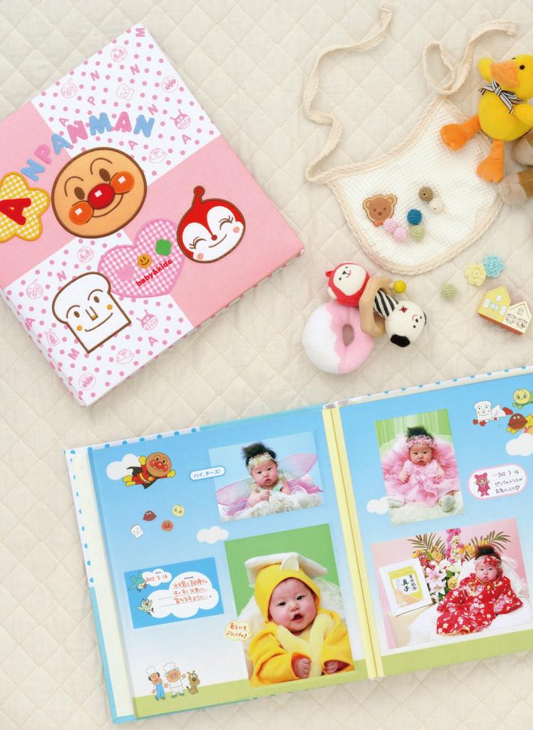 Nakabayashi Digio Anpanman Baby Fuel Album A-LB-803-1 Pink