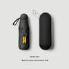 Compact UV Protective Mini Umbrella with Black Coating