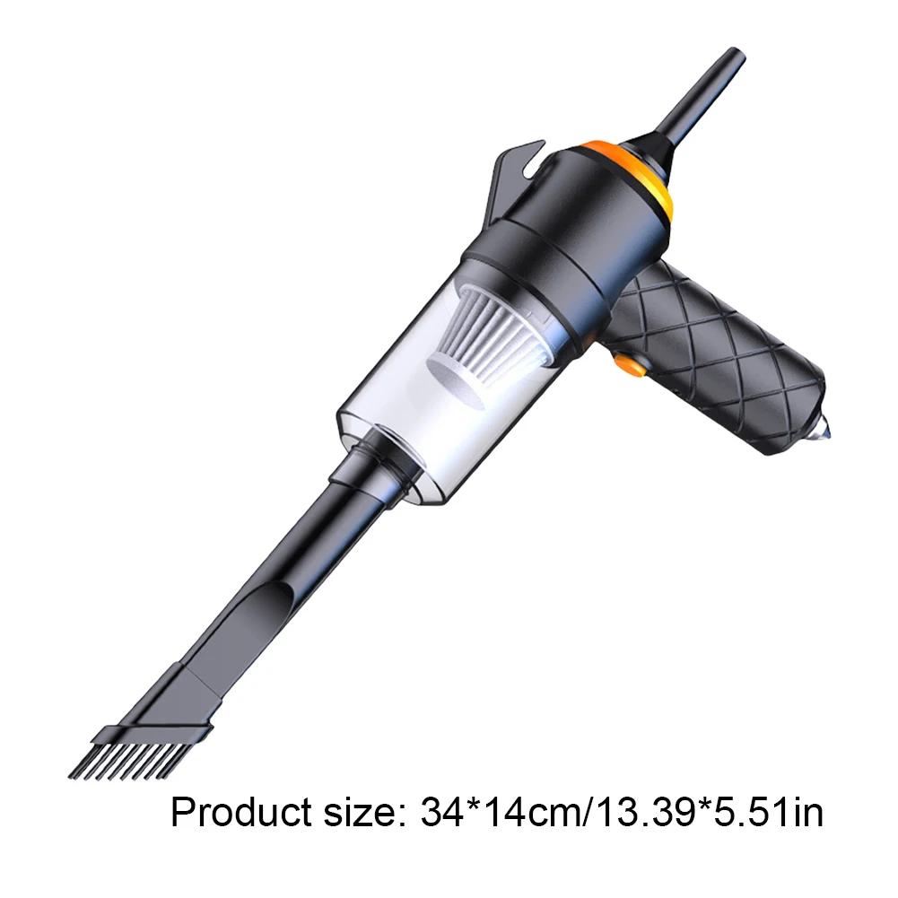 6 In 1 Car Vacuum Cleaner 3500PA Strong Suction Blowing Suction Car Cleaner Mini Handheld Cleaner for Car Home Keyboard Cleaning