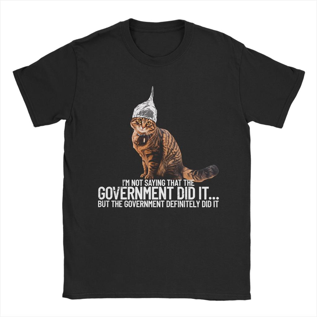 Did I Do That 100 Cotton TShirt For Men Summer  Y2K Retro TShirts O Neck Harajuku Tees Oversize Pattern Tops