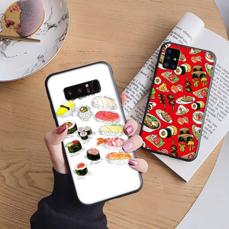 

Мягкий чехол B192 Sushi для iPhone 11 12 13 14 15 Pro Max Samsung S22 S23 S24 FE Ultra Xiaomi Redmi Note VIVO V27 Realme C21 OPPO Reno 8