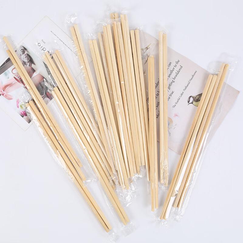 Alishan Individually Wrapped Disposable Bamboo Chopsticks