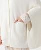Afternoon Tea Living Waffle Knit Cardigan, White, Pajama/Loungewear Top