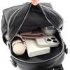 Designer Solid Color 100%Genuine Leather Women Backpack Luxury Lady Large Capacity Travel Backpack Girls Female Leather Knapsack