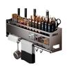 Yunsom Stainless Steel Kitchen Wall-Mounted Storage Rack