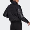 adidas Originals Damen BLOCKED Kurze Daunenjacke Schwarz HK5247