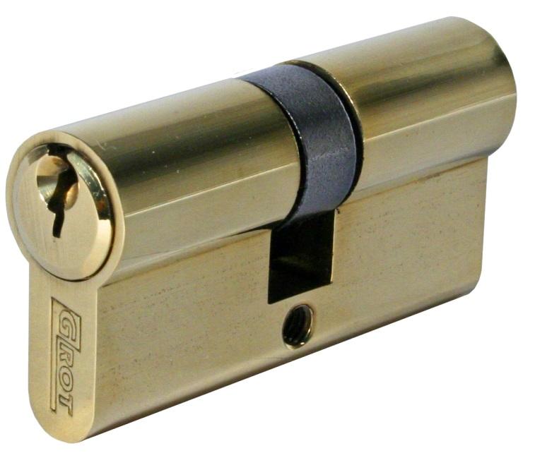 Lock Cylinder 30/40Mm 70Mm Brass 5 Keys - G-700-0102